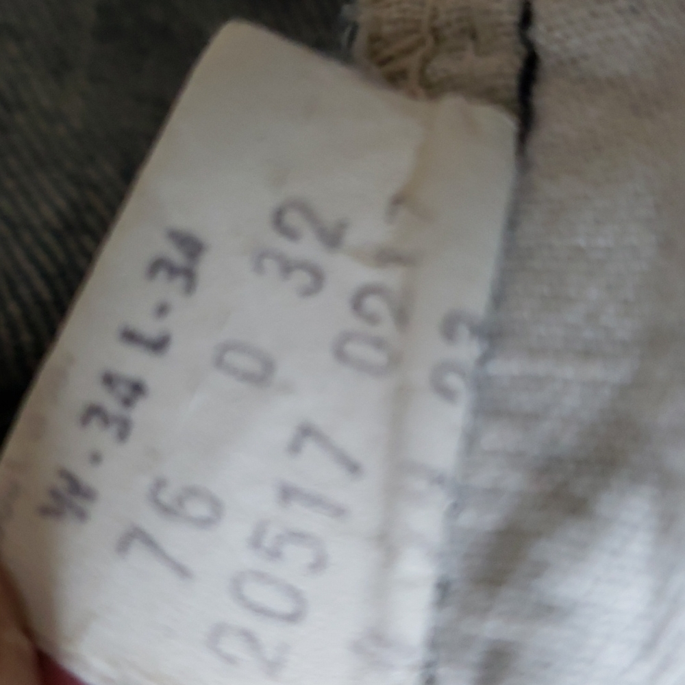 1970s Levi Distressed Cut Offs Shorts 34" Waist true vintage - Picture 8 of 8